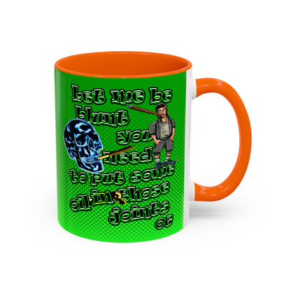 og - Accent Mug (logo green)