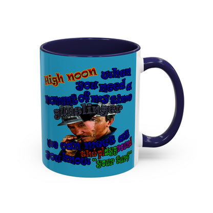high noon - Accent Mug (turquoise)
