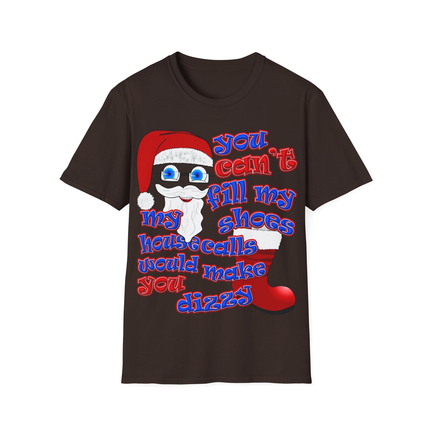 santa's shoes - Unisex Softstyle T-Shirt