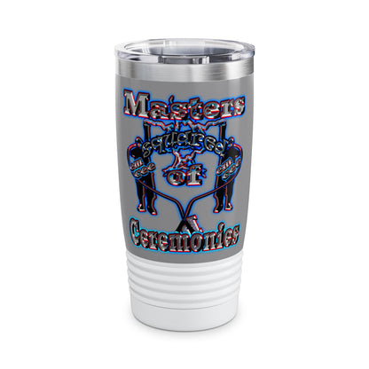em cee squared - Ringneck Tumbler, 20oz (grey)