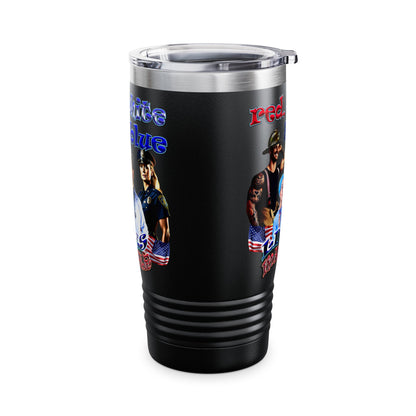 rw&b lives matter - Ringneck Tumbler, 20oz