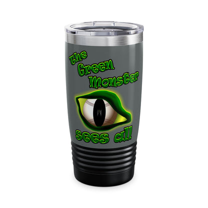 green monster - Ringneck Tumbler, 20oz (dark grey)