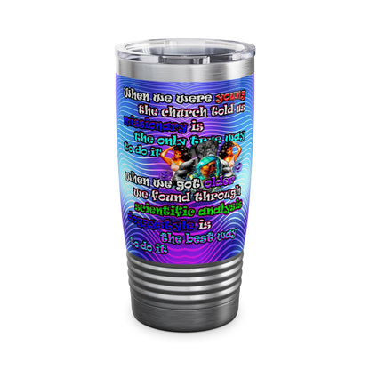 doggystyle - Ringneck Tumbler, 20oz (purple wave)