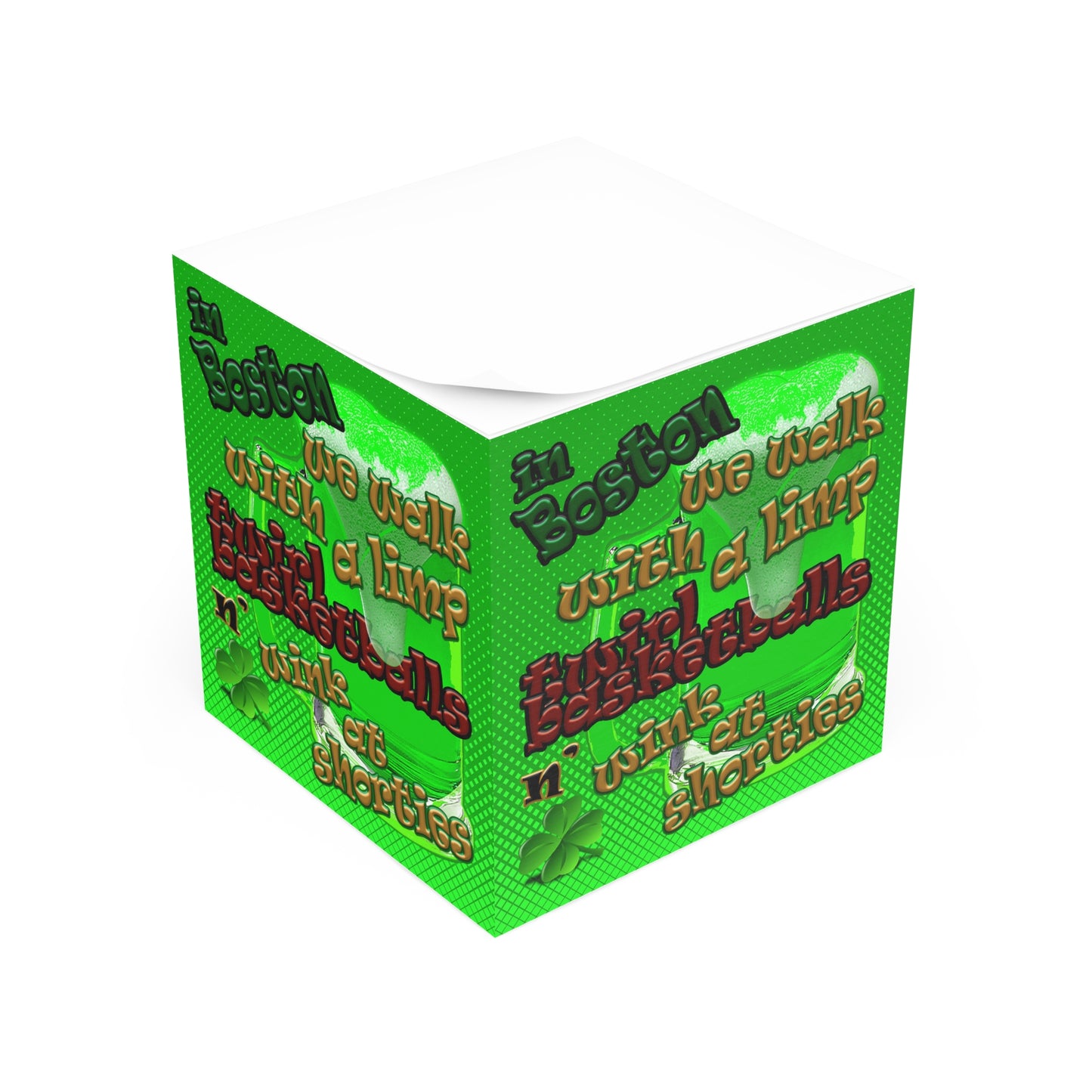 celtic's logo - note cube (logo green)