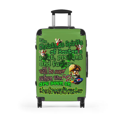 christmas spirits of boston - Suitcase (green)