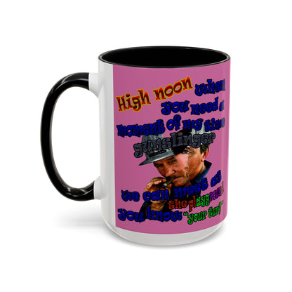 high noon - Accent Mug (light pink)