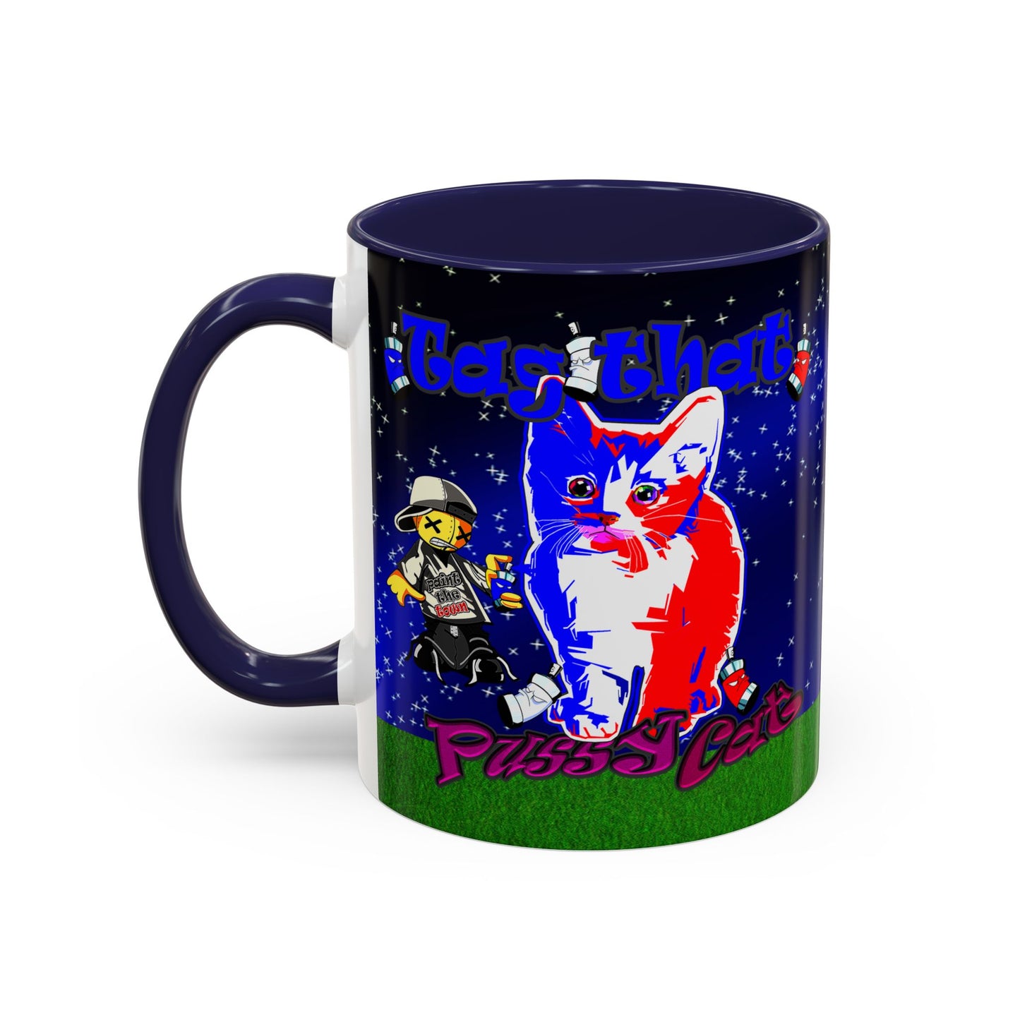 tag that - Accent Mug ('snoops' background)