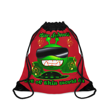 disc jockey - Drawstring Bag (dark red)