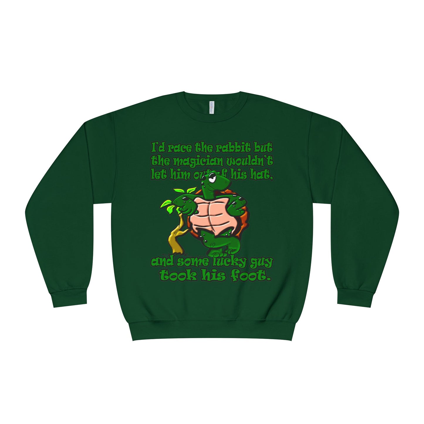 turtle race - Unisex NuBlend® Crewneck Sweatshirt
