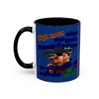 high noon - Accent Mug (dark blue)