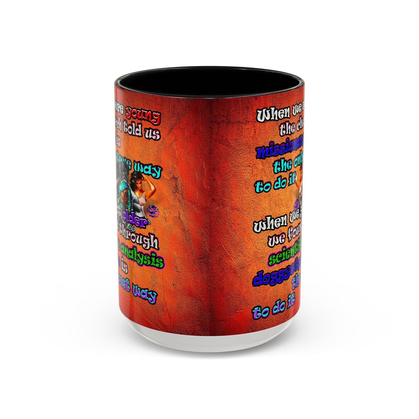 doggystyle - Accent Mug (burnt orange)