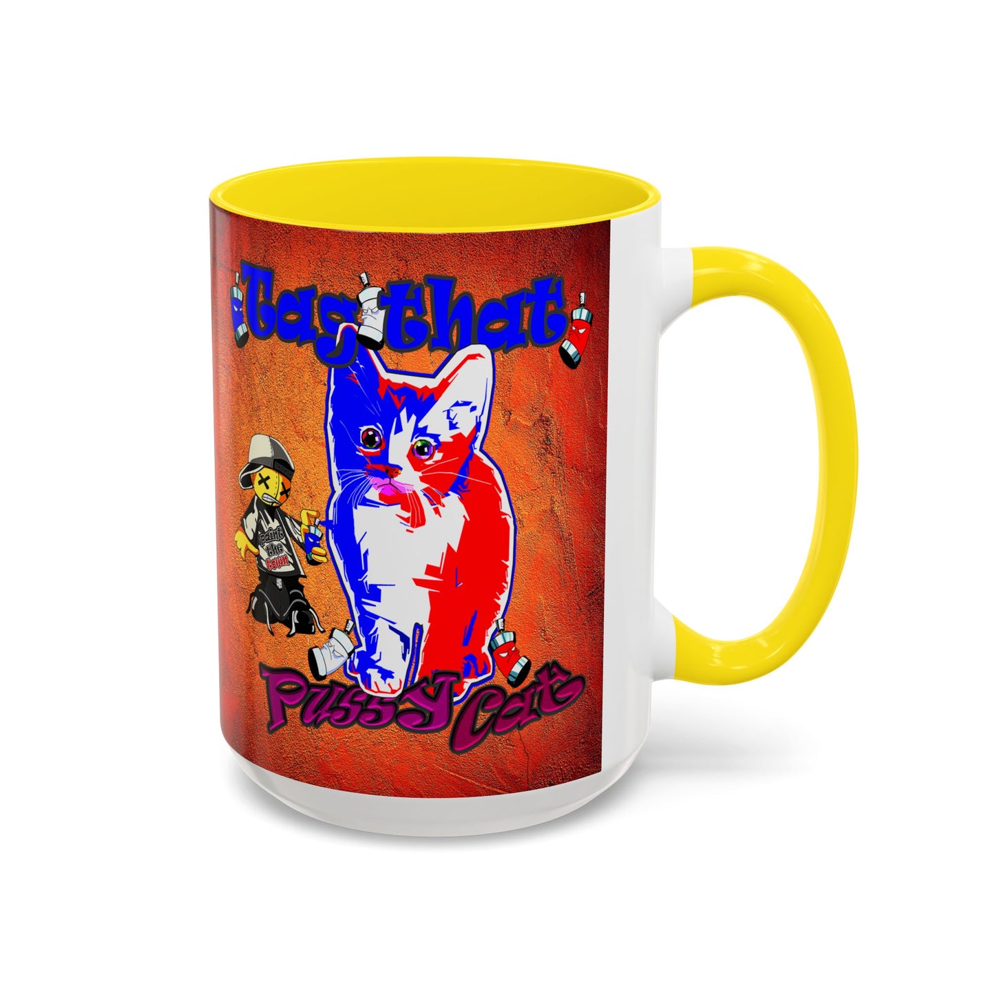tag that - Accent Mug (burnt orange)