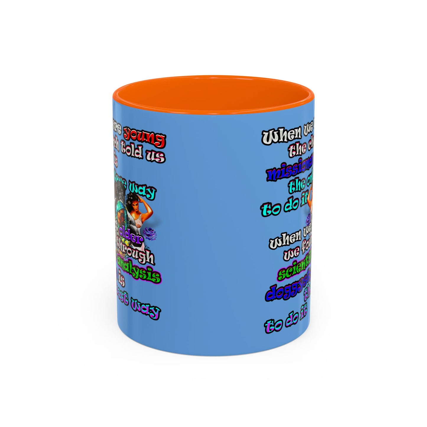 doggystyle - Accent Mug (light blue)