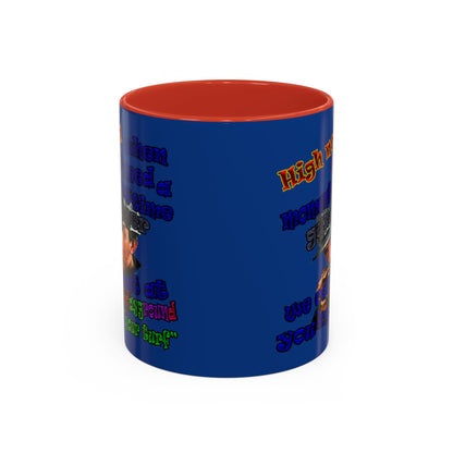 high noon - Accent Mug (dark blue)