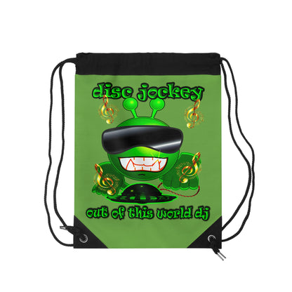 disc jockey - Drawstring Bag (green)