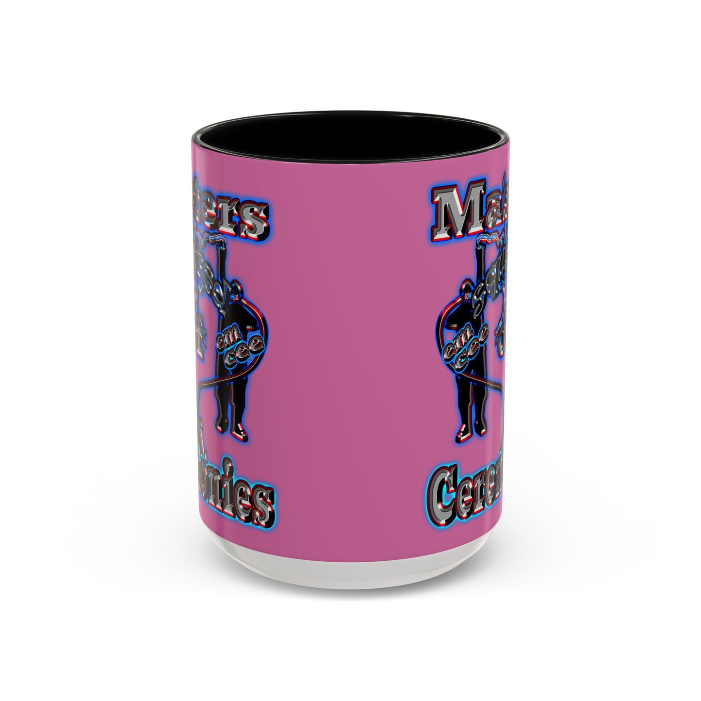 em cee squared - Accent Mug (light pink)