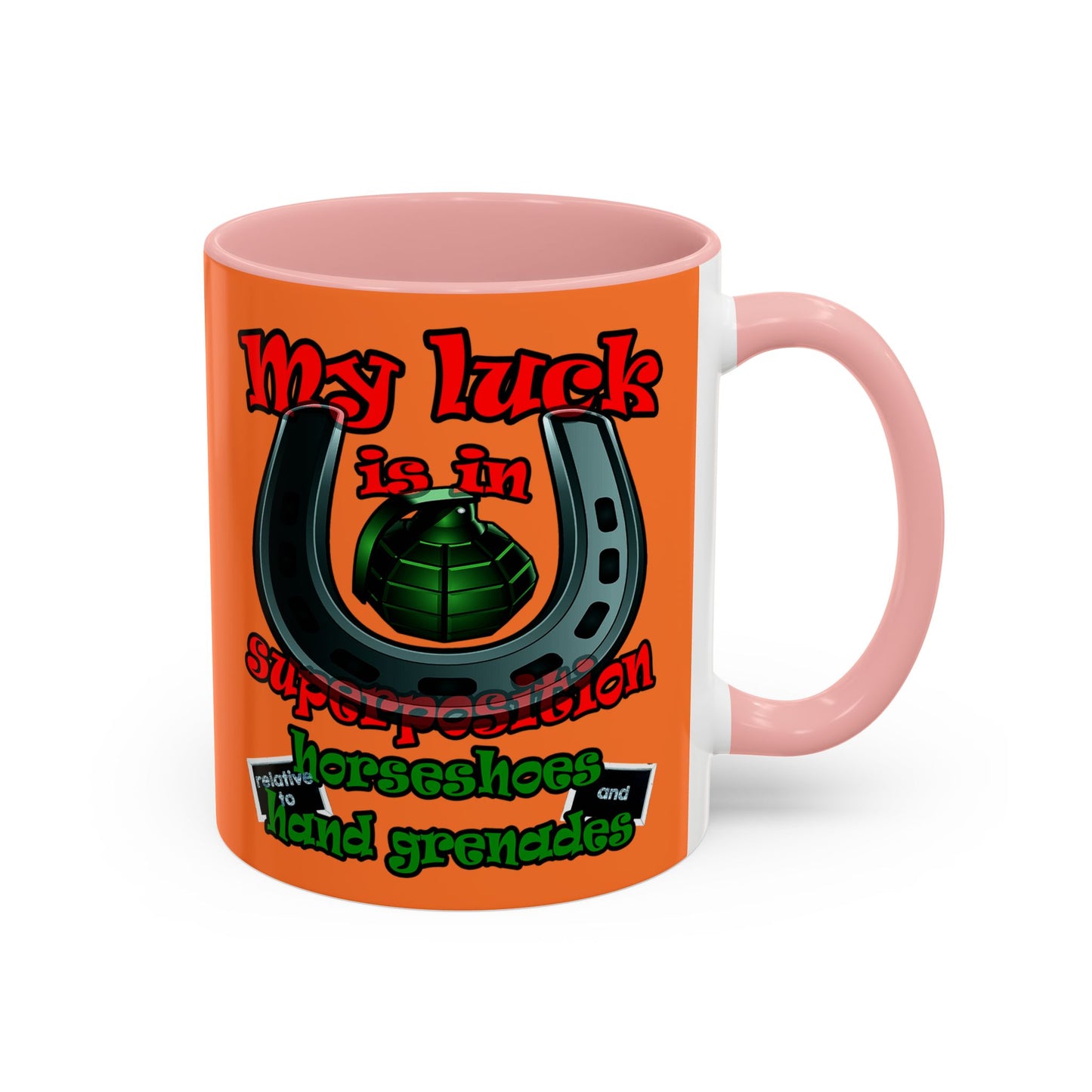 my luck - Accent Mug (crusta)