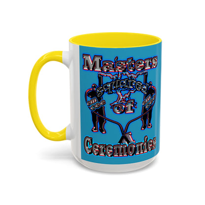 em cee squared - Accent Mug (turquoise)