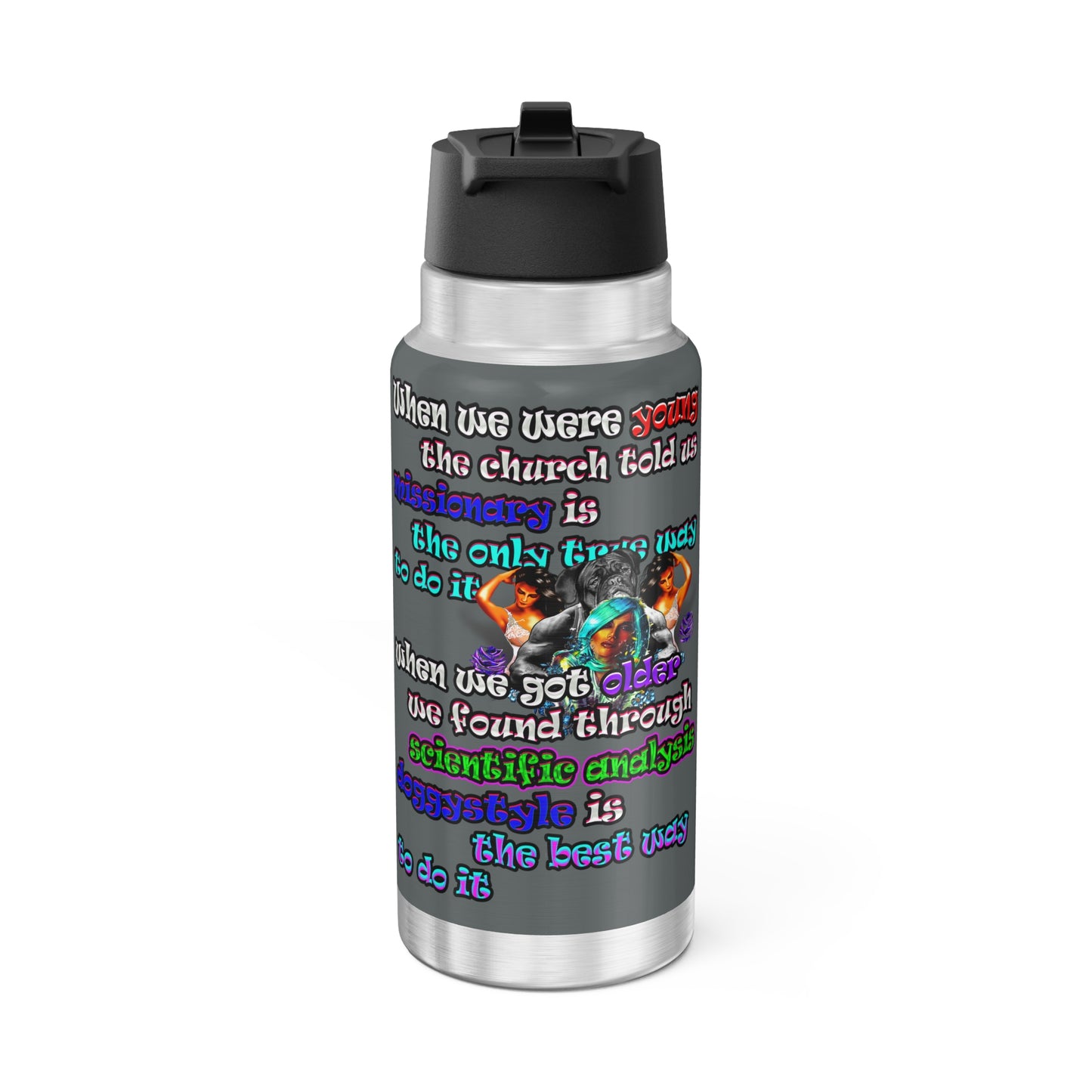 doggystyle - Gator Tumbler, 32oz (dark grey)