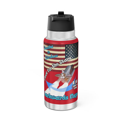 shoot for the stars - Gator Tumbler, 32oz (dark red)