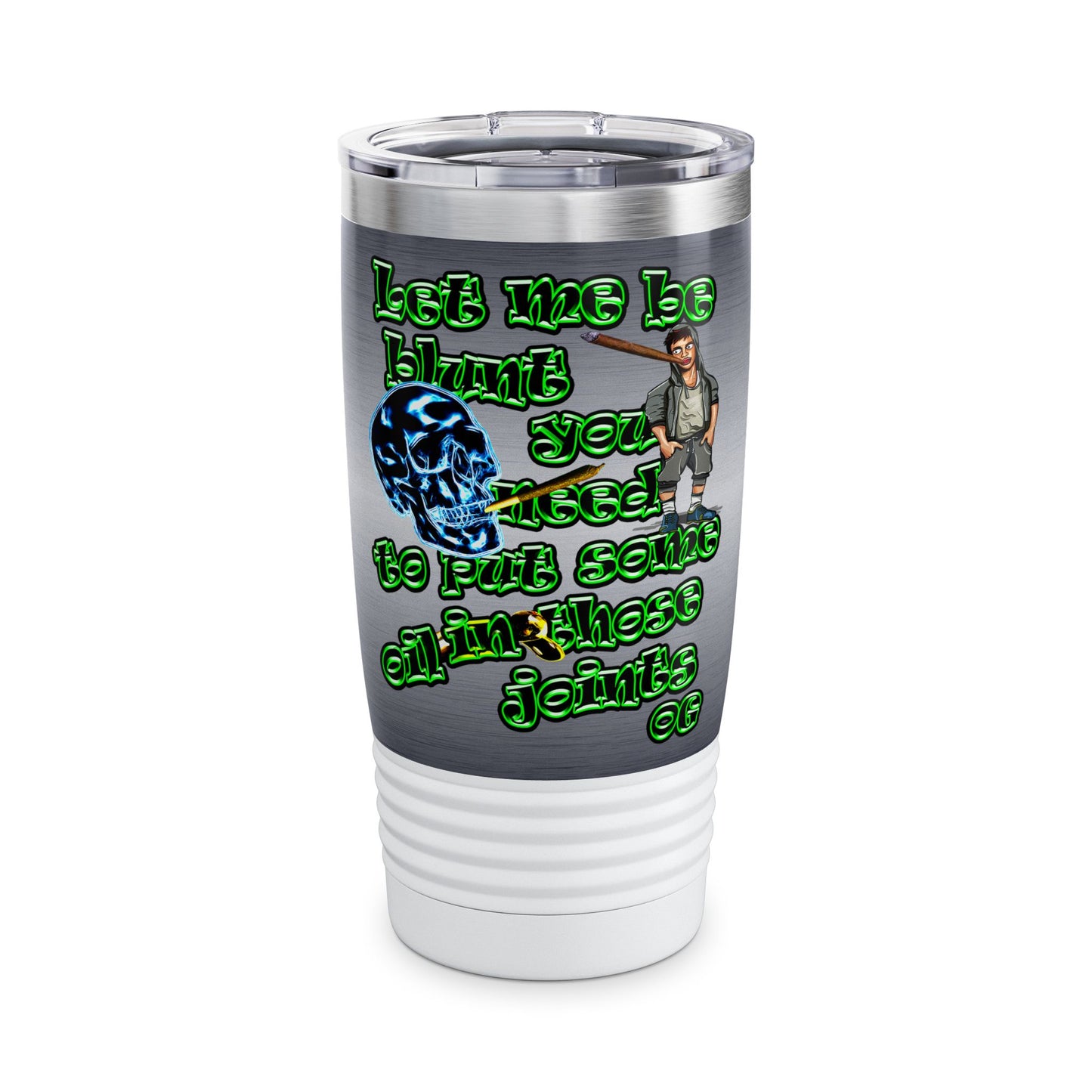og - Ringneck Tumbler, 20oz (brushed nickel)