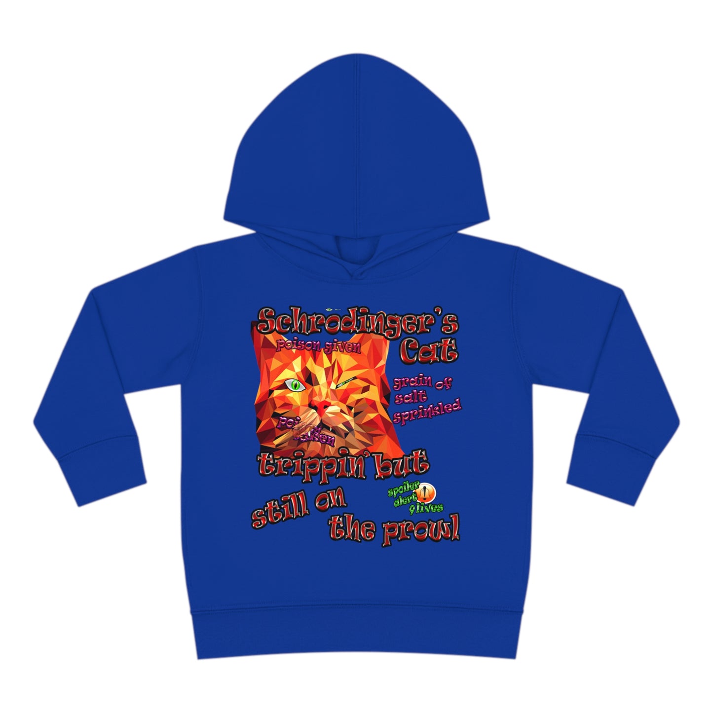 schrodinger's cat - Toddler Pullover Fleece Hoodie
