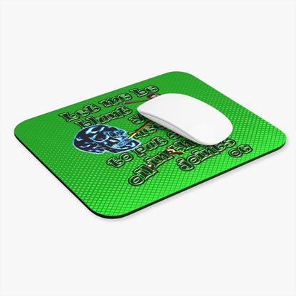 og - Mouse Pad (Rectangle) (logo green)