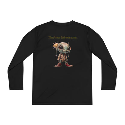 I don't care that your grey - Youth Long Sleeve Competitor Tee