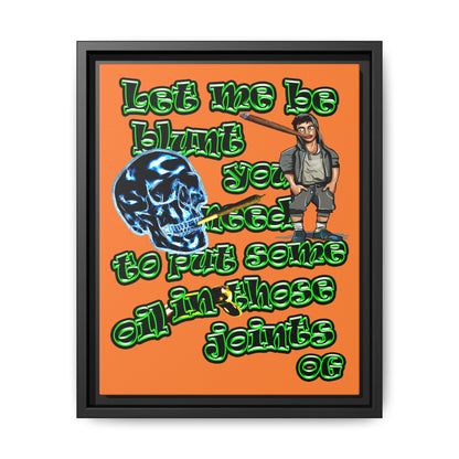 og - framed canvas art (crusta)