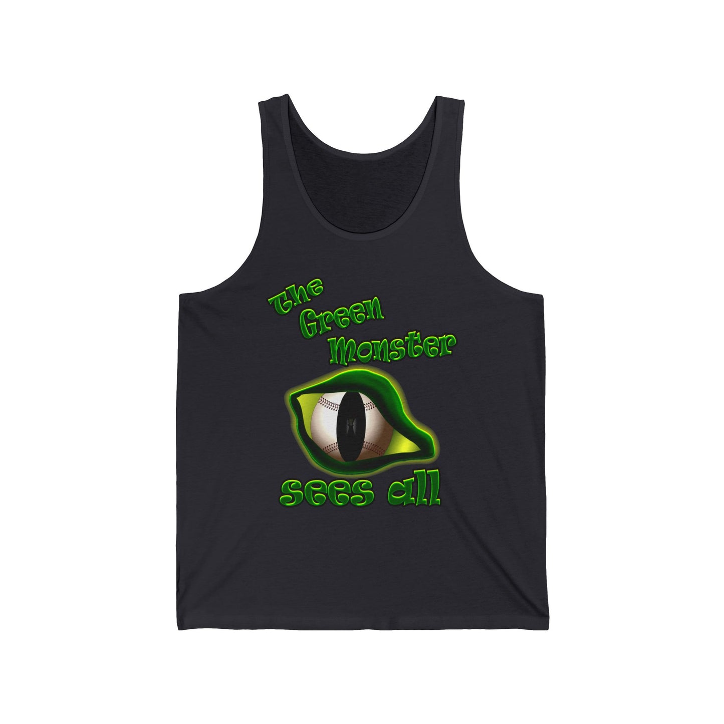 green monster - Unisex Jersey Tank