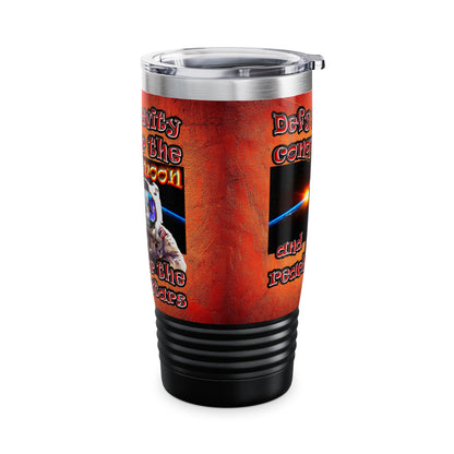 defy conquer reach - Ringneck Tumbler, 20oz (burnt orange)