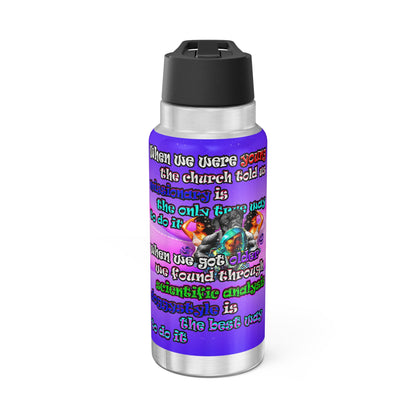 doggystyle - Gator Tumbler, 32oz  (purple-pink wave)