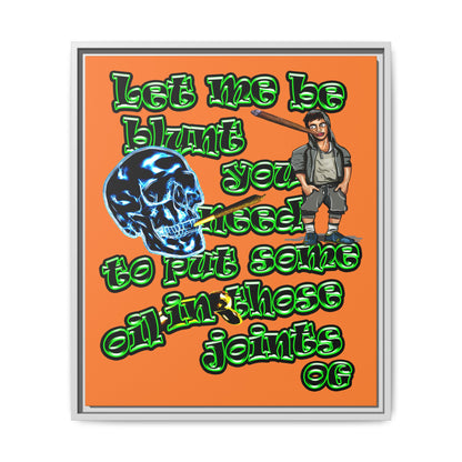 og - framed canvas art (crusta)