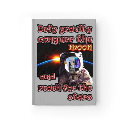 defy conquer reach - journal-blank (light grey)