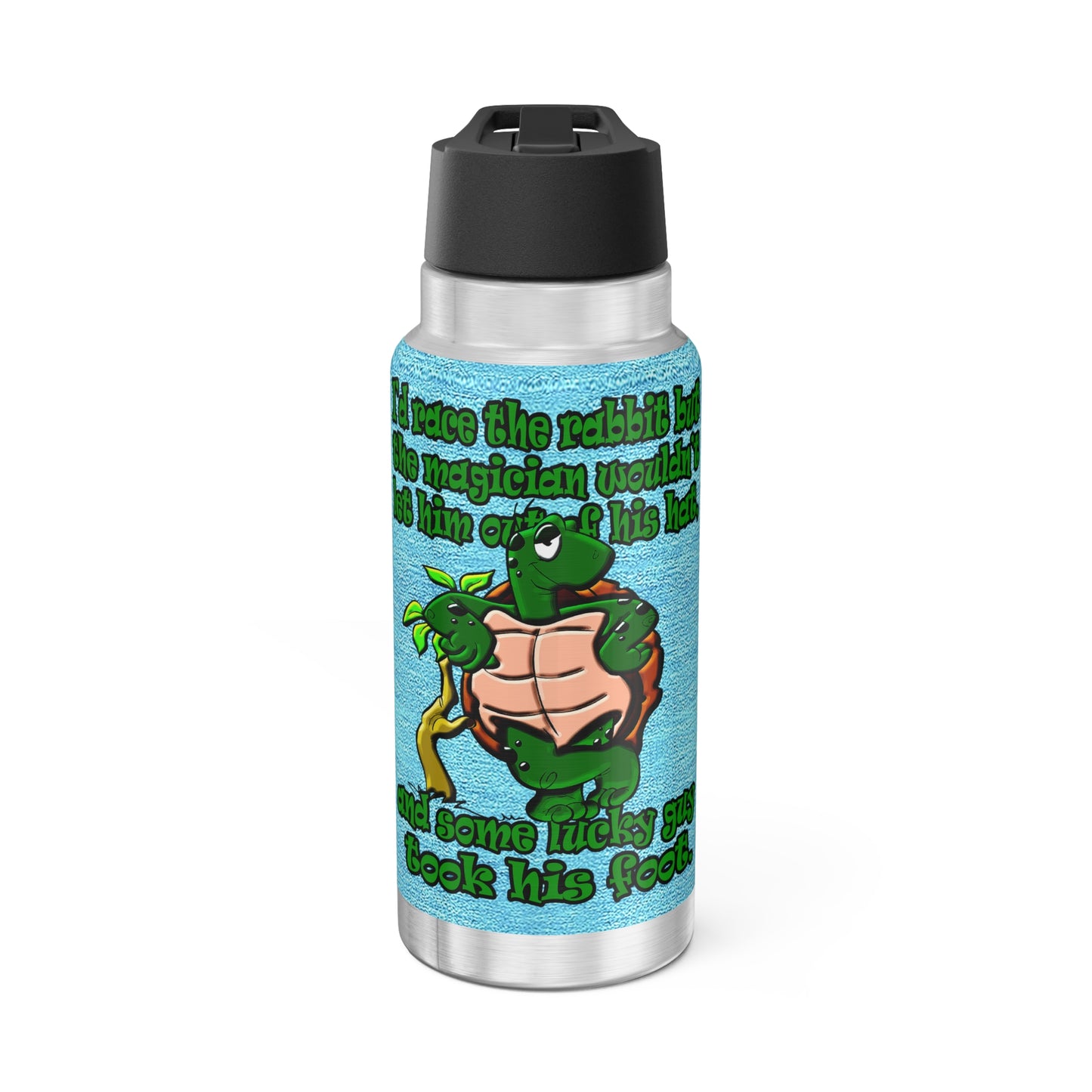 turtle race - Gator Tumbler, 32oz  (faded blue)
