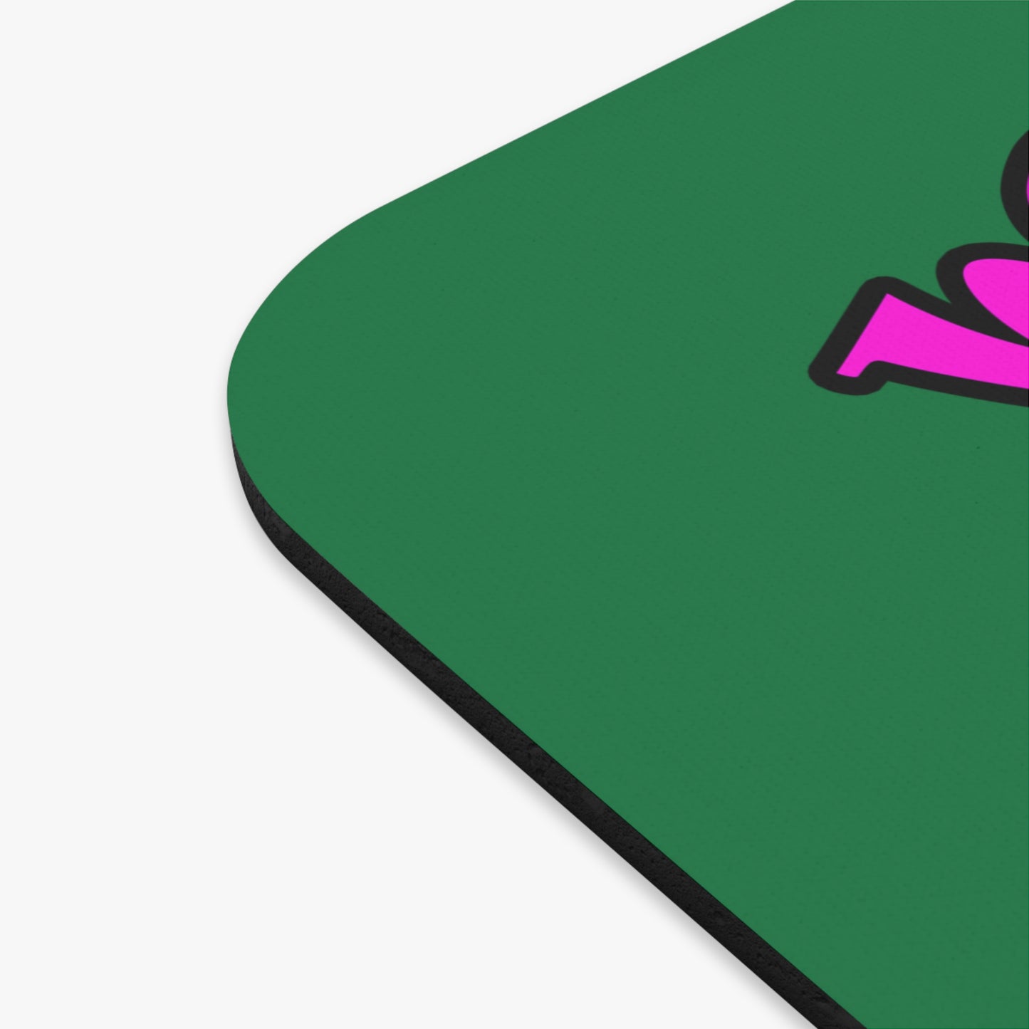hoes b4 bros - Mouse Pad (Rectangle) (dark green)