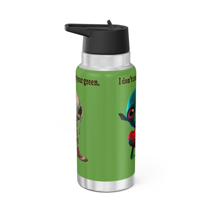 I don't care that your grey - Gator Tumbler, 32oz (green)