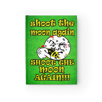 shoot the moon again - journal-blank (green turf)