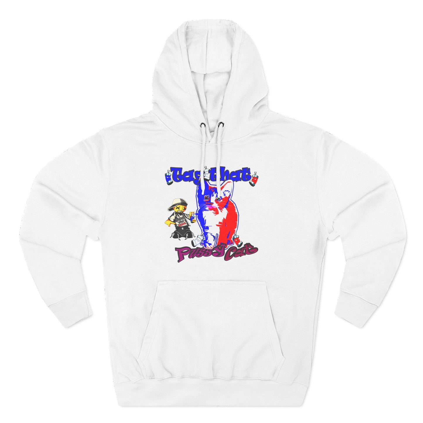 tag that - Three-Panel Fleece Hoodie