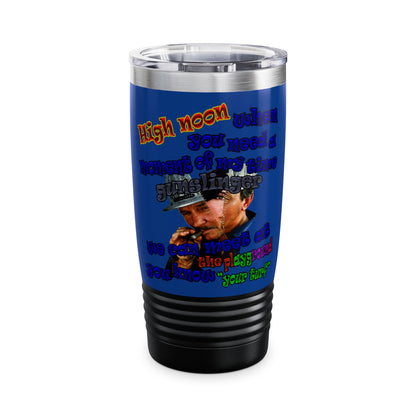 high noon - Ringneck Tumbler, 20oz (dark blue)