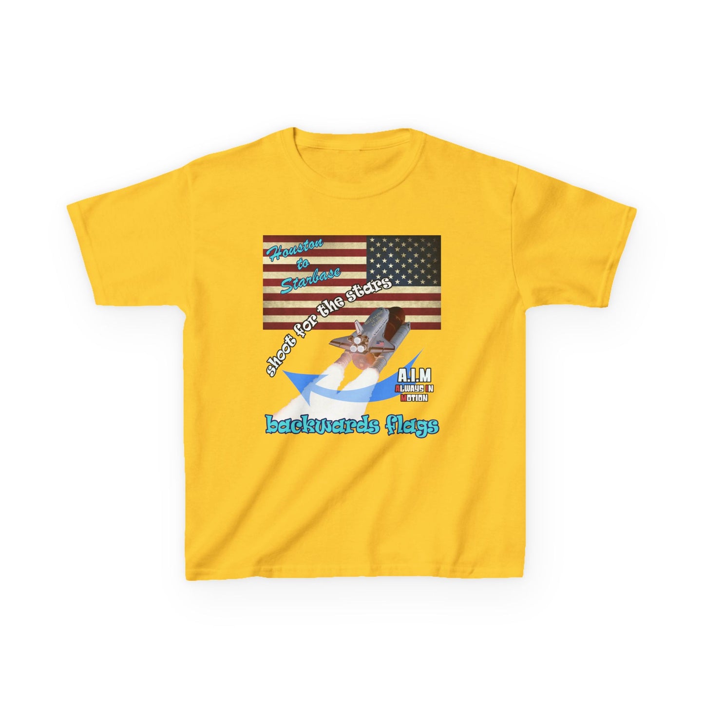shoot for the stars - Kids Heavy Cotton™ Tee