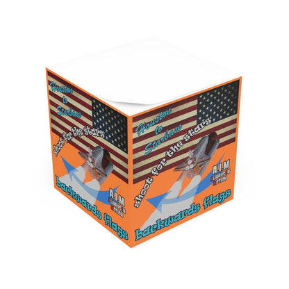 shoot for the stars - note cube (crusta)