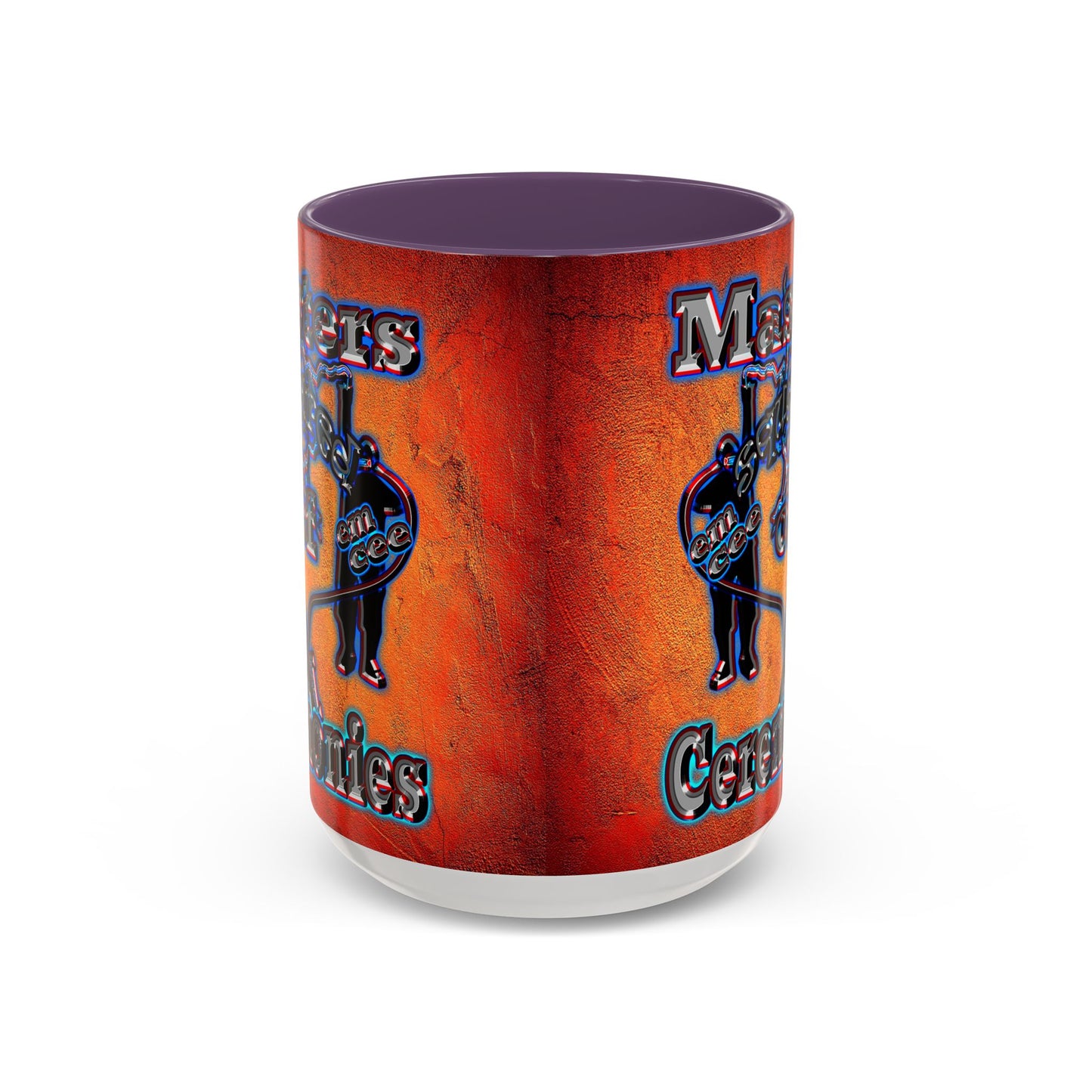 em cee squared - Accent Mug (burnt orange)