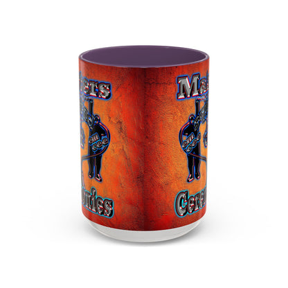 em cee squared - Accent Mug (burnt orange)