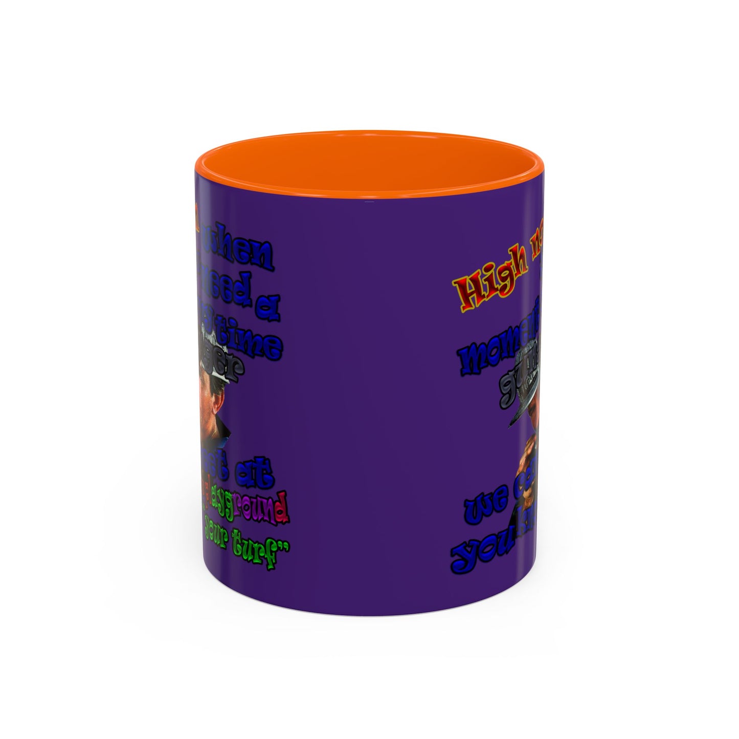 high noon - Accent Mug (purple)