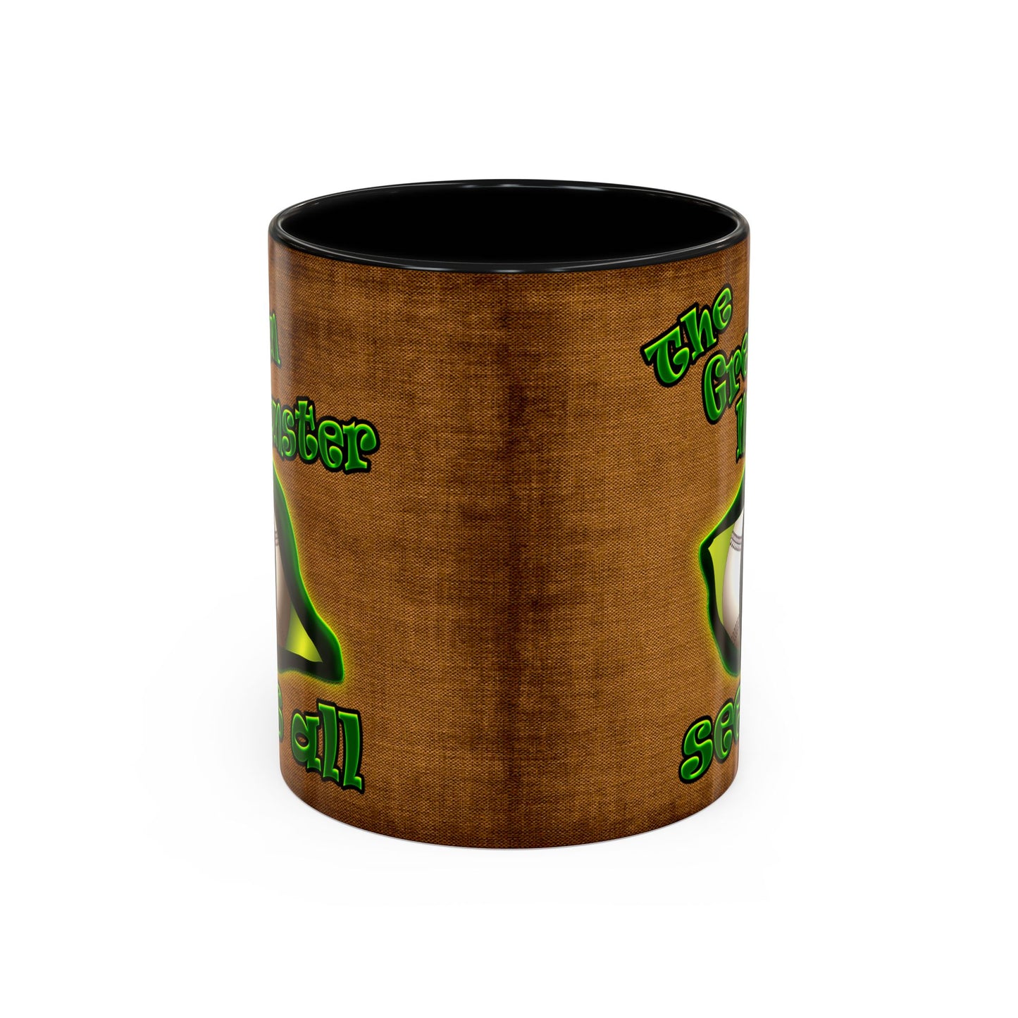 green monster - Accent Mug (brown papyrus)