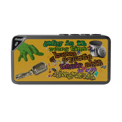 the bum's shit - Jabba Bluetooth Speaker (yellow)