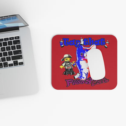 tag that - Mouse Pad (Rectangle) (dark red)