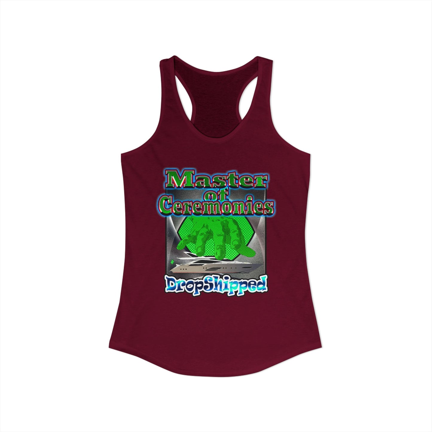 logo - Women's Ideal Racerback Tank