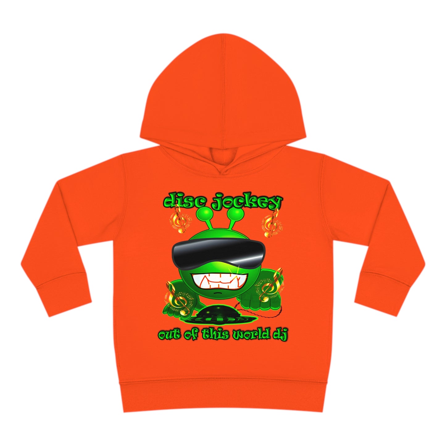disc jockey - Toddler Pullover Fleece Hoodie